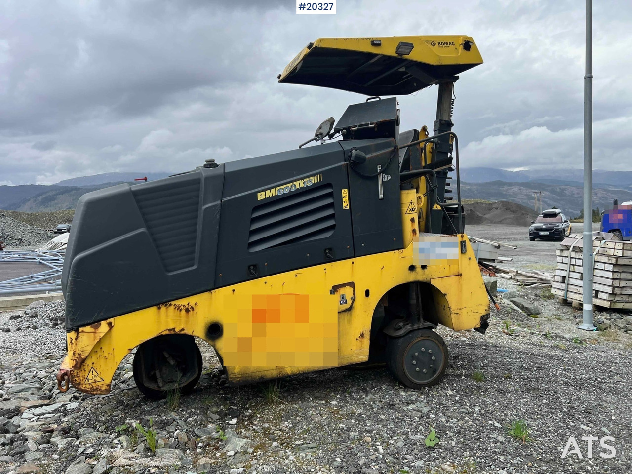 Bomag BM600/15 - Máy nhựa đường: hình 4 Bomag BM600/15 - Máy nhựa đường: hình 4