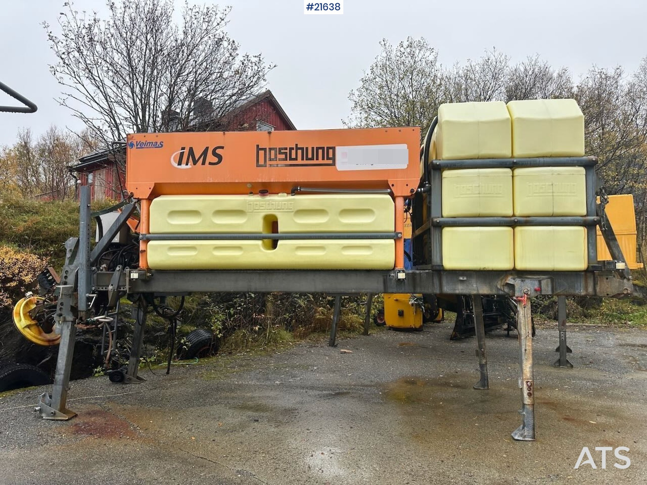 Boschung IMSSF spreder - Máy dàn trải cát/ Muối: hình 2 Boschung IMSSF spreder - Máy dàn trải cát/ Muối: hình 2