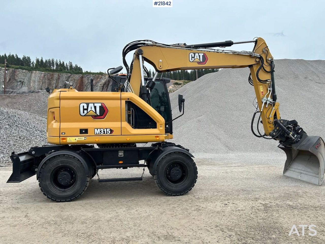 CAT M315 hjulgraver m/ tilt og skuffe - Máy xúc: hình 5 CAT M315 hjulgraver m/ tilt og skuffe - Máy xúc: hình 5