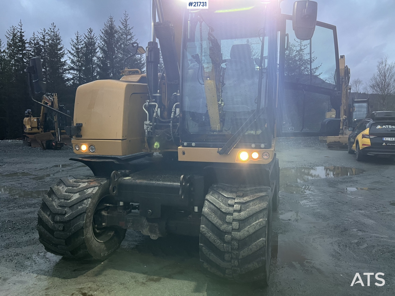 Máy xúc bánh lốp CAT M318F Hjulmaskin m/ oilquick og tannskuffe: hình 23 Máy xúc bánh lốp CAT M318F Hjulmaskin m/ oilquick og tannskuffe: hình 23