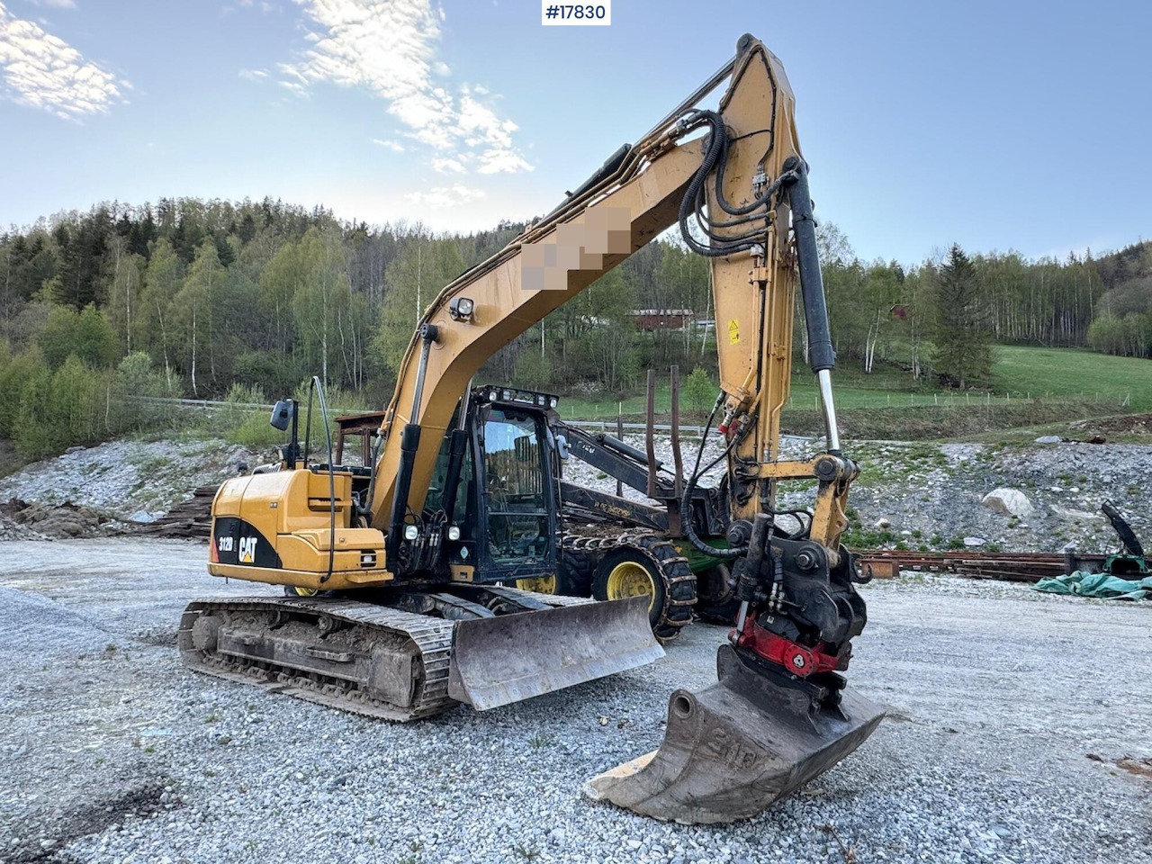 Caterpillar 312D - Máy xúc: hình 1 Caterpillar 312D - Máy xúc: hình 1