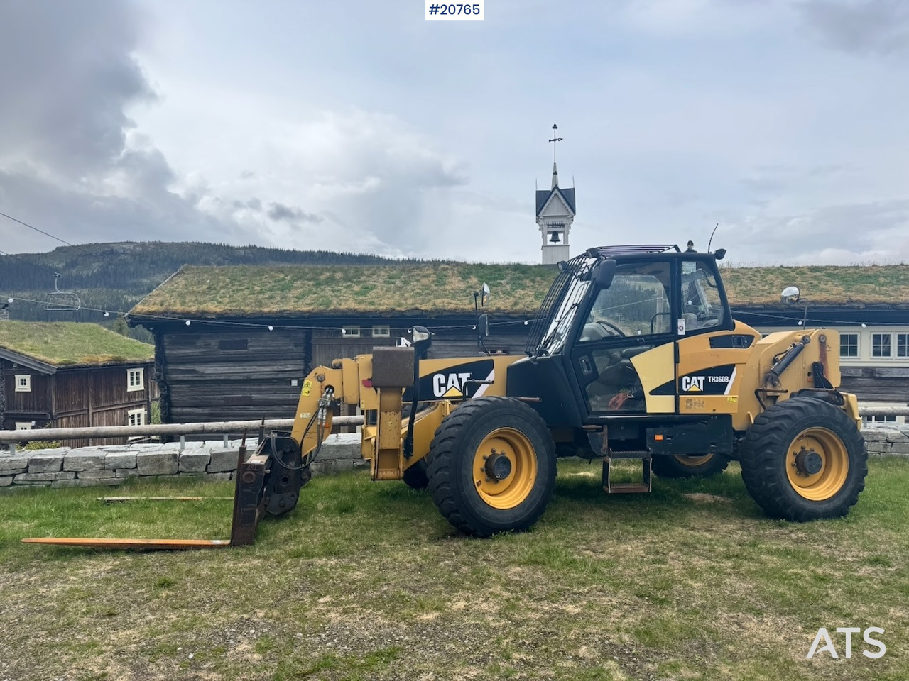 Caterpillar TH360B - Xe nhấc hình viễn vọng kính: hình 2 Caterpillar TH360B - Xe nhấc hình viễn vọng kính: hình 2