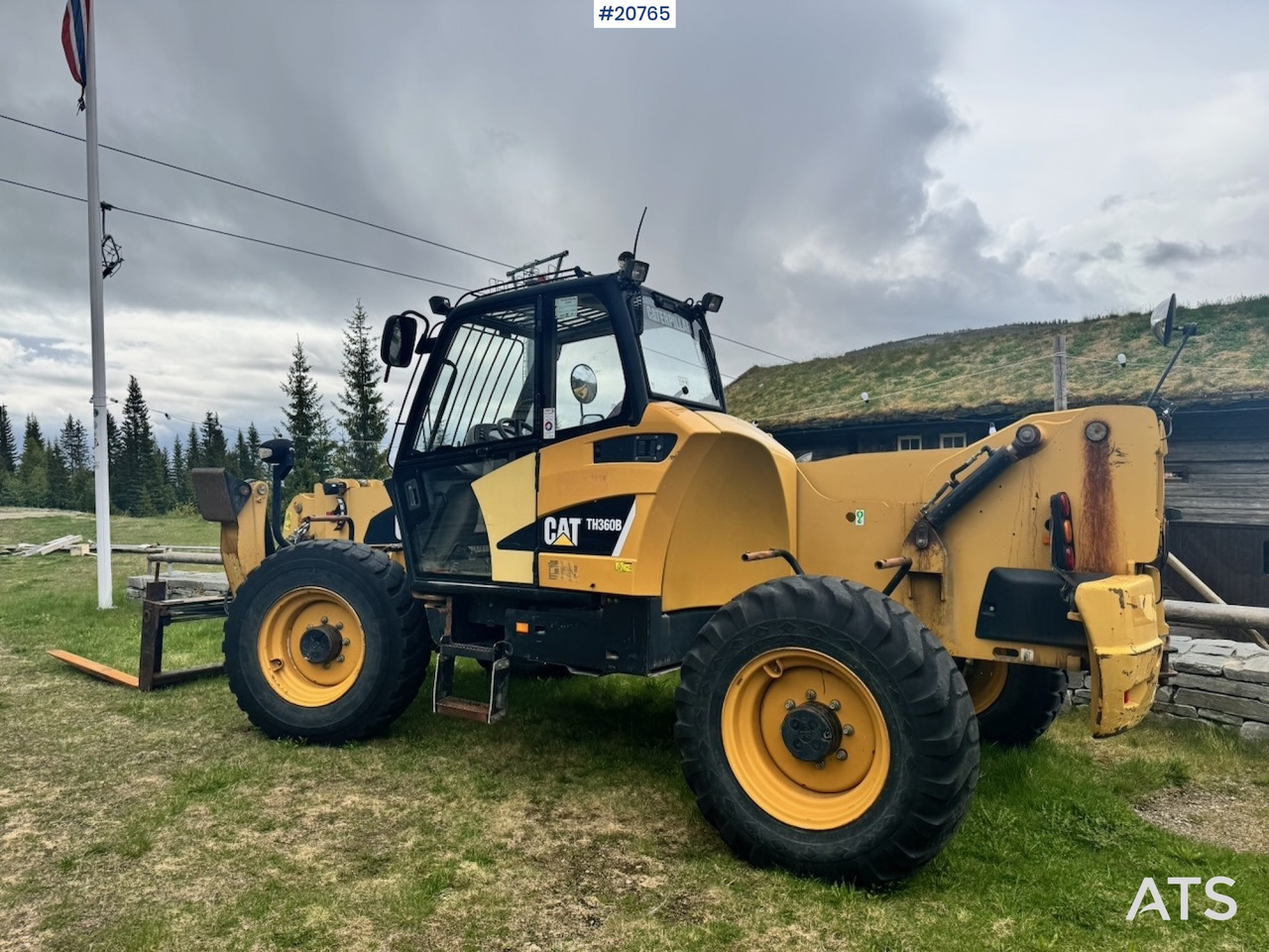 Caterpillar TH360B - Xe nhấc hình viễn vọng kính: hình 3 Caterpillar TH360B - Xe nhấc hình viễn vọng kính: hình 3