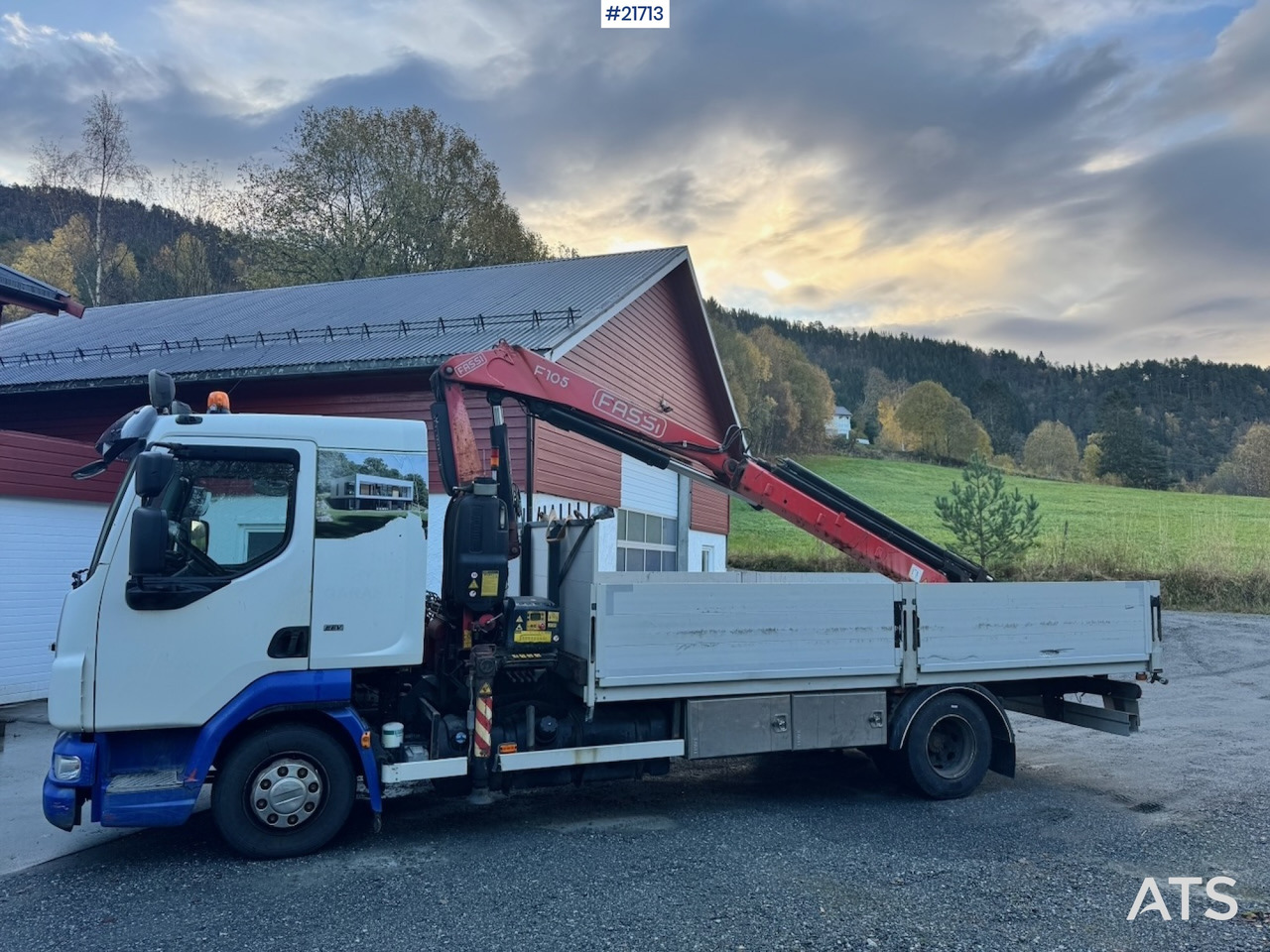 DAF 2012 DAF Fa 45.220 Kranbil. - Xe cẩu tự hành: hình 4 DAF 2012 DAF Fa 45.220 Kranbil. - Xe cẩu tự hành: hình 4