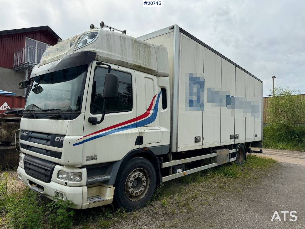 DAF CF75.310 - Xe tải hộp: hình 1 DAF CF75.310 - Xe tải hộp: hình 1
