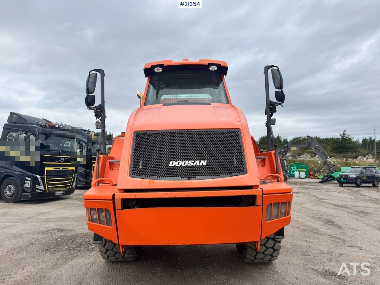 Xe ben đổ có khớp nối Doosan DA30: hình 11