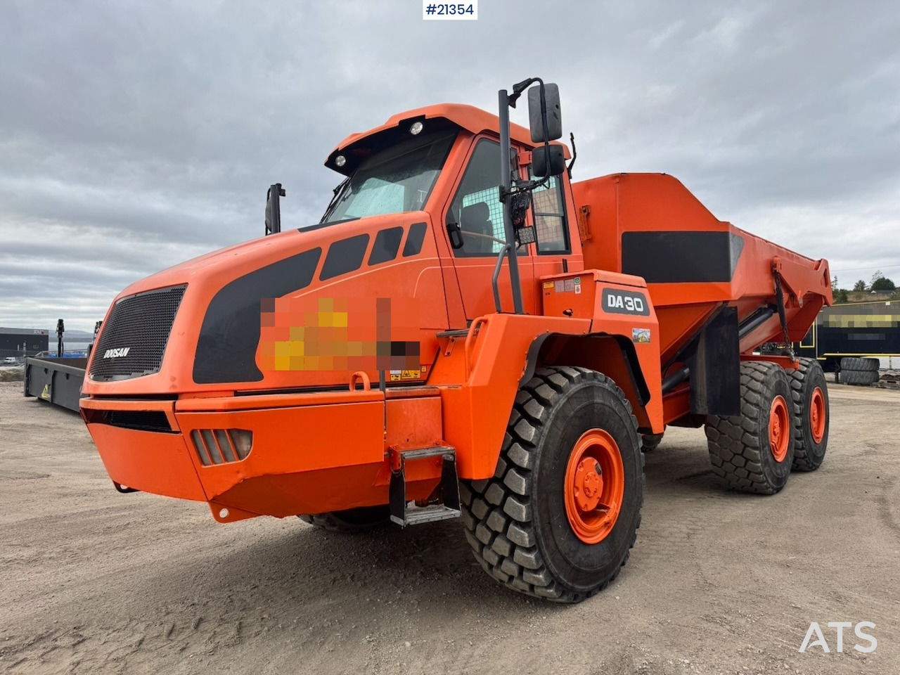 Xe ben đổ có khớp nối Doosan DA30: hình 12
