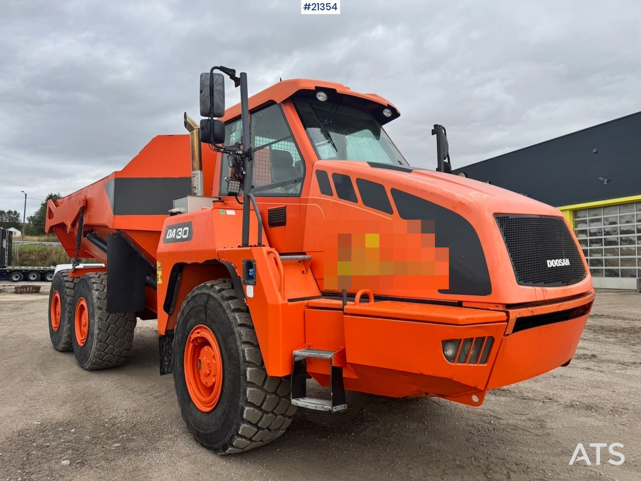 Xe ben đổ có khớp nối Doosan DA30: hình 10