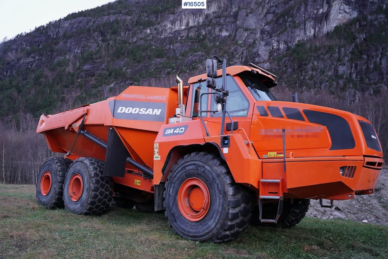 Doosan DA40 - Xe ben đổ: hình 1 Doosan DA40 - Xe ben đổ: hình 1