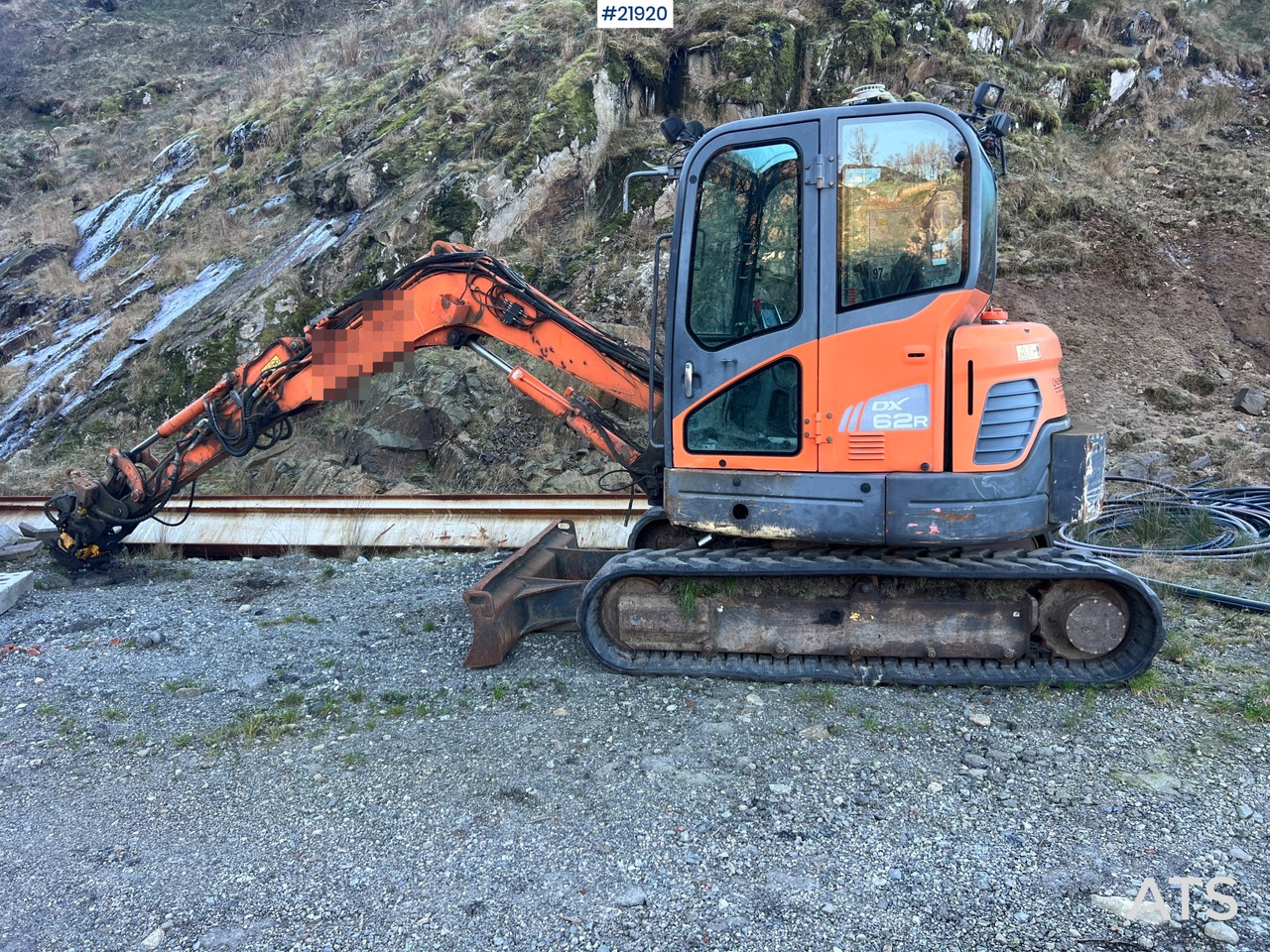 Doosan DX62R-3 gravemaskin m/ rototilt, pusseskuffe og graveskuffe - Máy xúc bánh xích: hình 3 Doosan DX62R-3 gravemaskin m/ rototilt, pusseskuffe og graveskuffe - Máy xúc bánh xích: hình 3