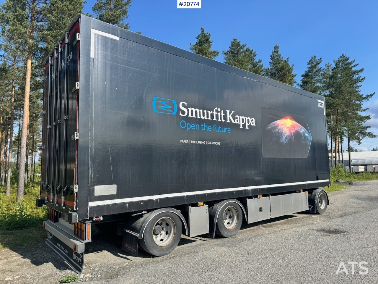 Ekeri skapslep - Rơ moóc hộp kín: hình 4 Ekeri skapslep - Rơ moóc hộp kín: hình 4