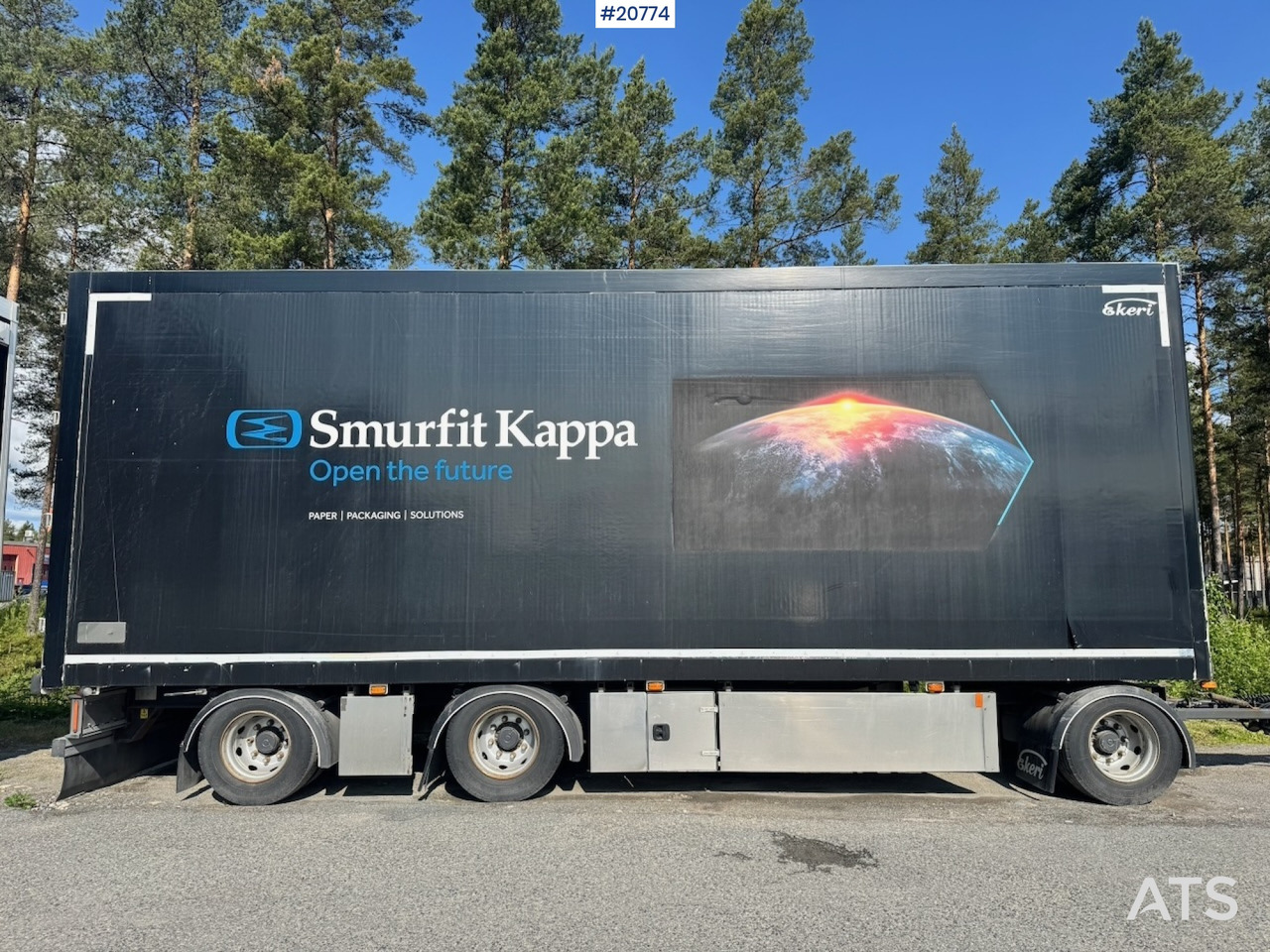 Ekeri skapslep - Rơ moóc hộp kín: hình 3 Ekeri skapslep - Rơ moóc hộp kín: hình 3