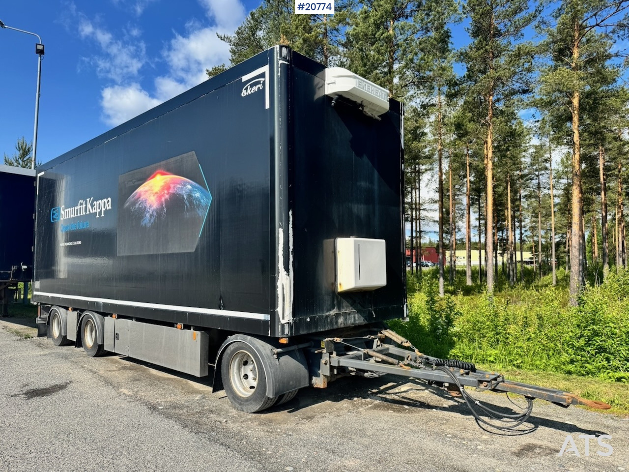 Ekeri skapslep - Rơ moóc hộp kín: hình 1 Ekeri skapslep - Rơ moóc hộp kín: hình 1