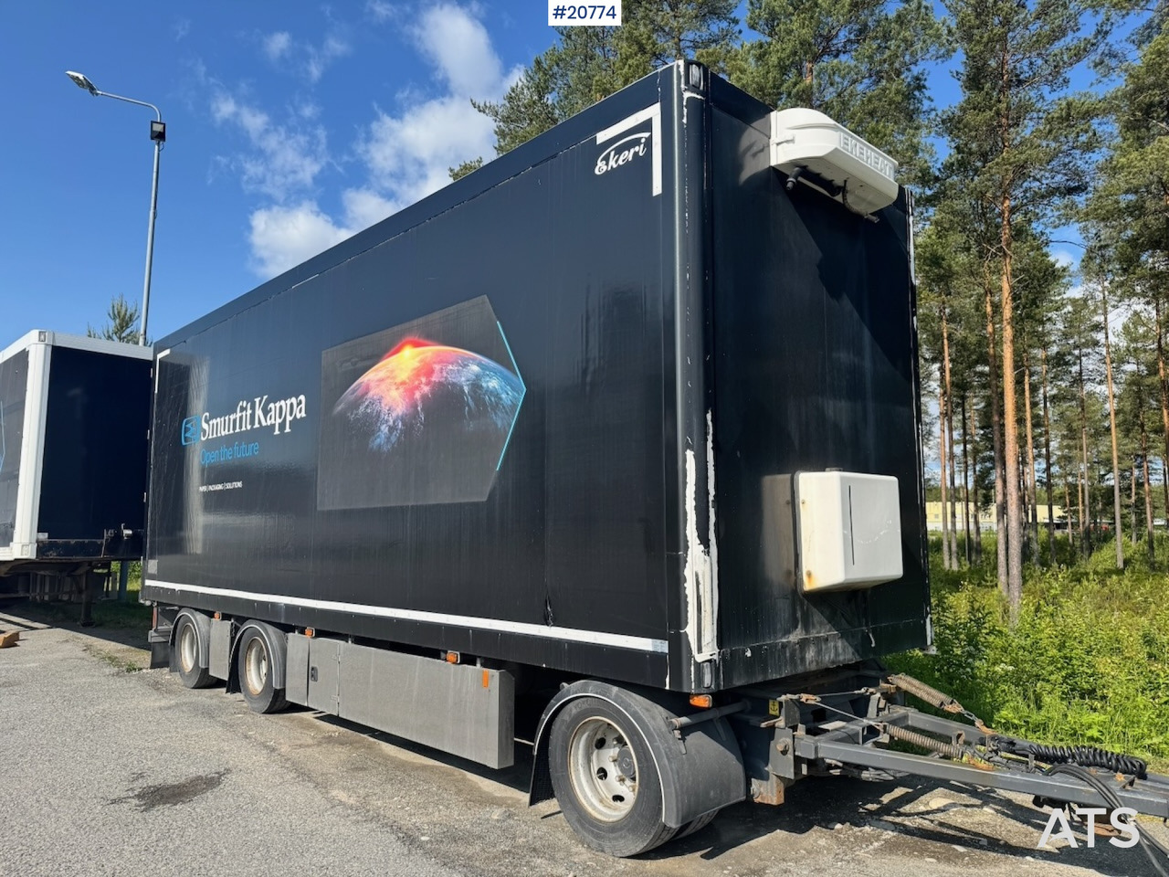 Ekeri skapslep - Rơ moóc hộp kín: hình 2 Ekeri skapslep - Rơ moóc hộp kín: hình 2