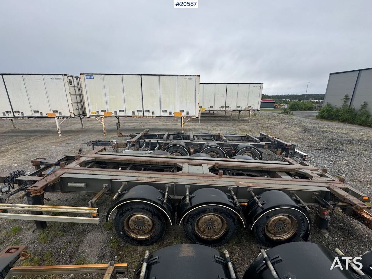 F.A.G 2015 F.A.G Containerkjerre – med tipp - Xe chở container/ Rơ moóc hoán đổi thân: hình 2 F.A.G 2015 F.A.G Containerkjerre – med tipp - Xe chở container/ Rơ moóc hoán đổi thân: hình 2