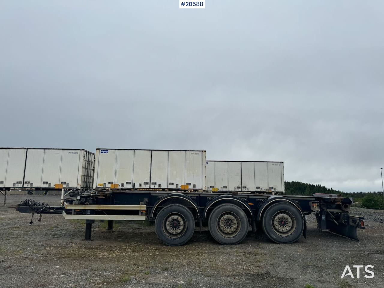 F.A.G 2015 F.A.G Containerkjerre – med tipp - Xe chở container/ Rơ moóc hoán đổi thân: hình 2 F.A.G 2015 F.A.G Containerkjerre – med tipp - Xe chở container/ Rơ moóc hoán đổi thân: hình 2