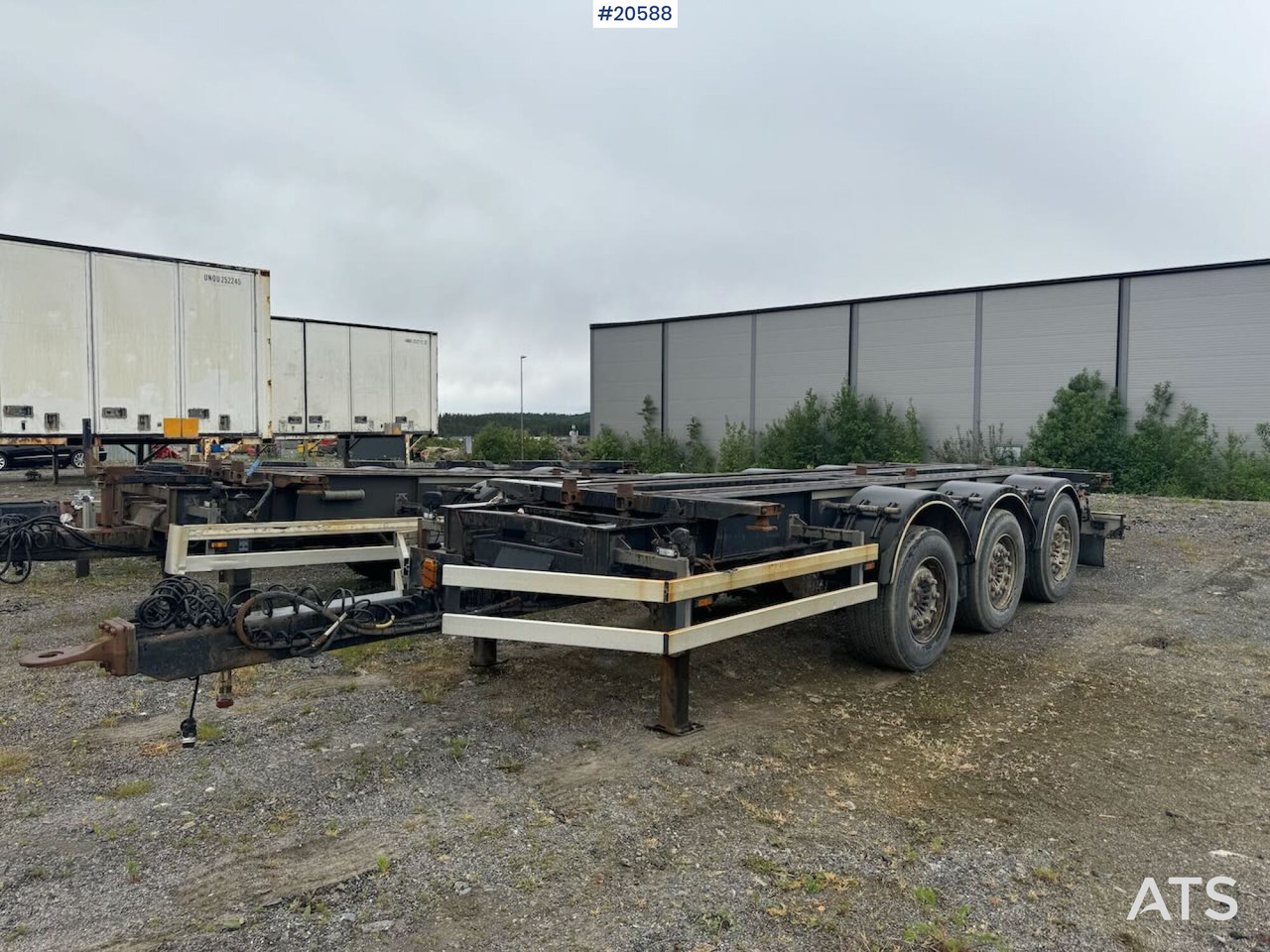 F.A.G containerkjerre - Xe chở container/ Rơ moóc hoán đổi thân: hình 1 F.A.G containerkjerre - Xe chở container/ Rơ moóc hoán đổi thân: hình 1