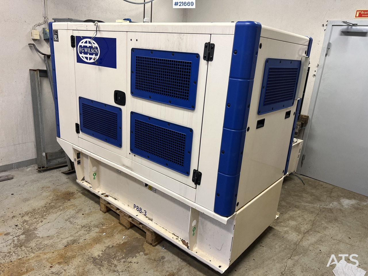 FG Wilson P88-3 - Bộ phát điện: hình 1 FG Wilson P88-3 - Bộ phát điện: hình 1