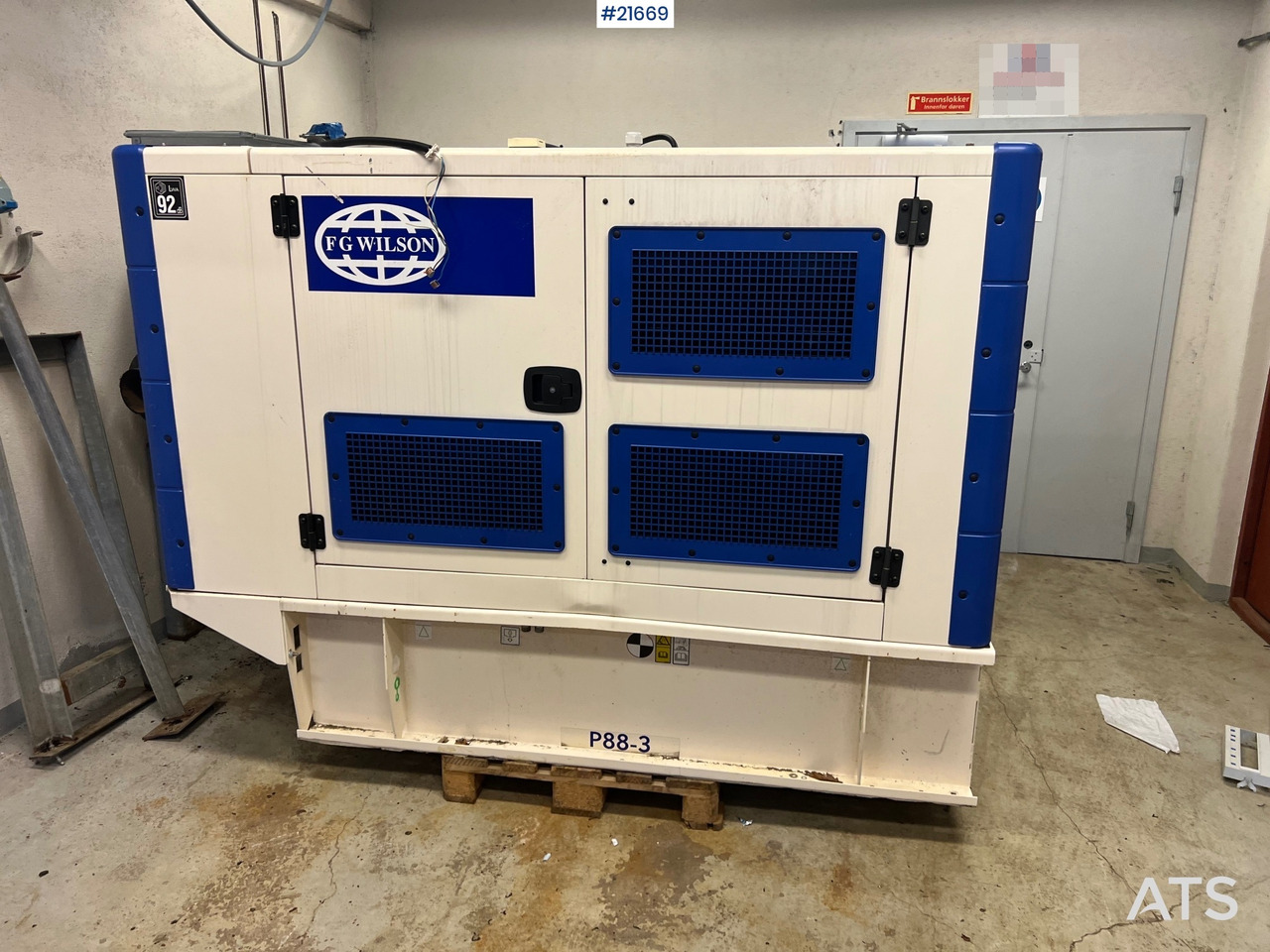 FG Wilson P88-3 - Bộ phát điện: hình 2 FG Wilson P88-3 - Bộ phát điện: hình 2