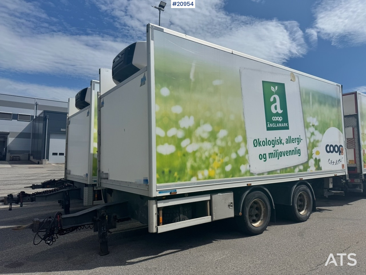 HFR 2 akslet skapkjerre - Rơ moóc đông lạnh: hình 1 HFR 2 akslet skapkjerre - Rơ moóc đông lạnh: hình 1
