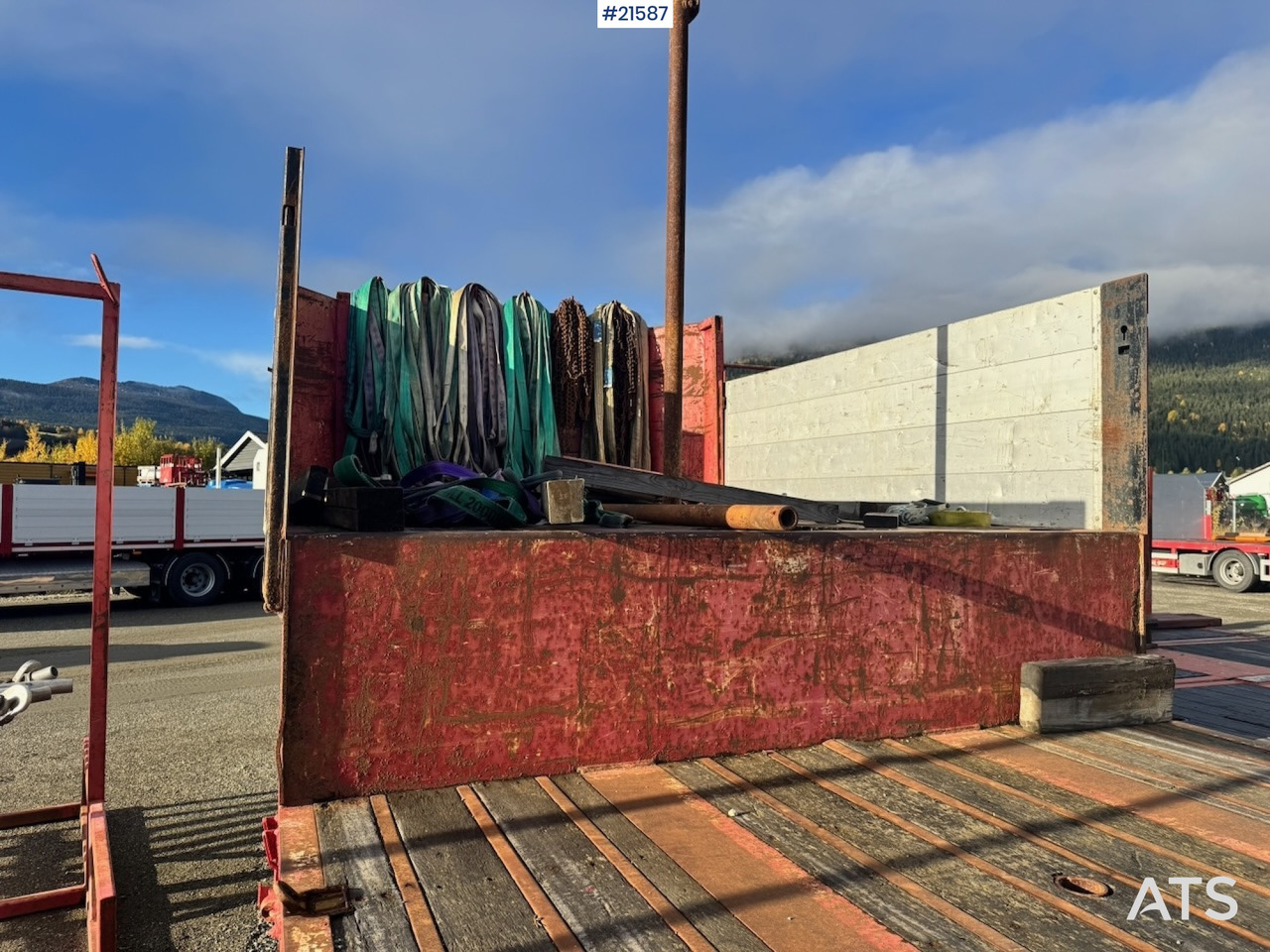 HRD Kransemi - Sơ mi rơ moóc thùng lửng/ Phẳng: hình 5 HRD Kransemi - Sơ mi rơ moóc thùng lửng/ Phẳng: hình 5