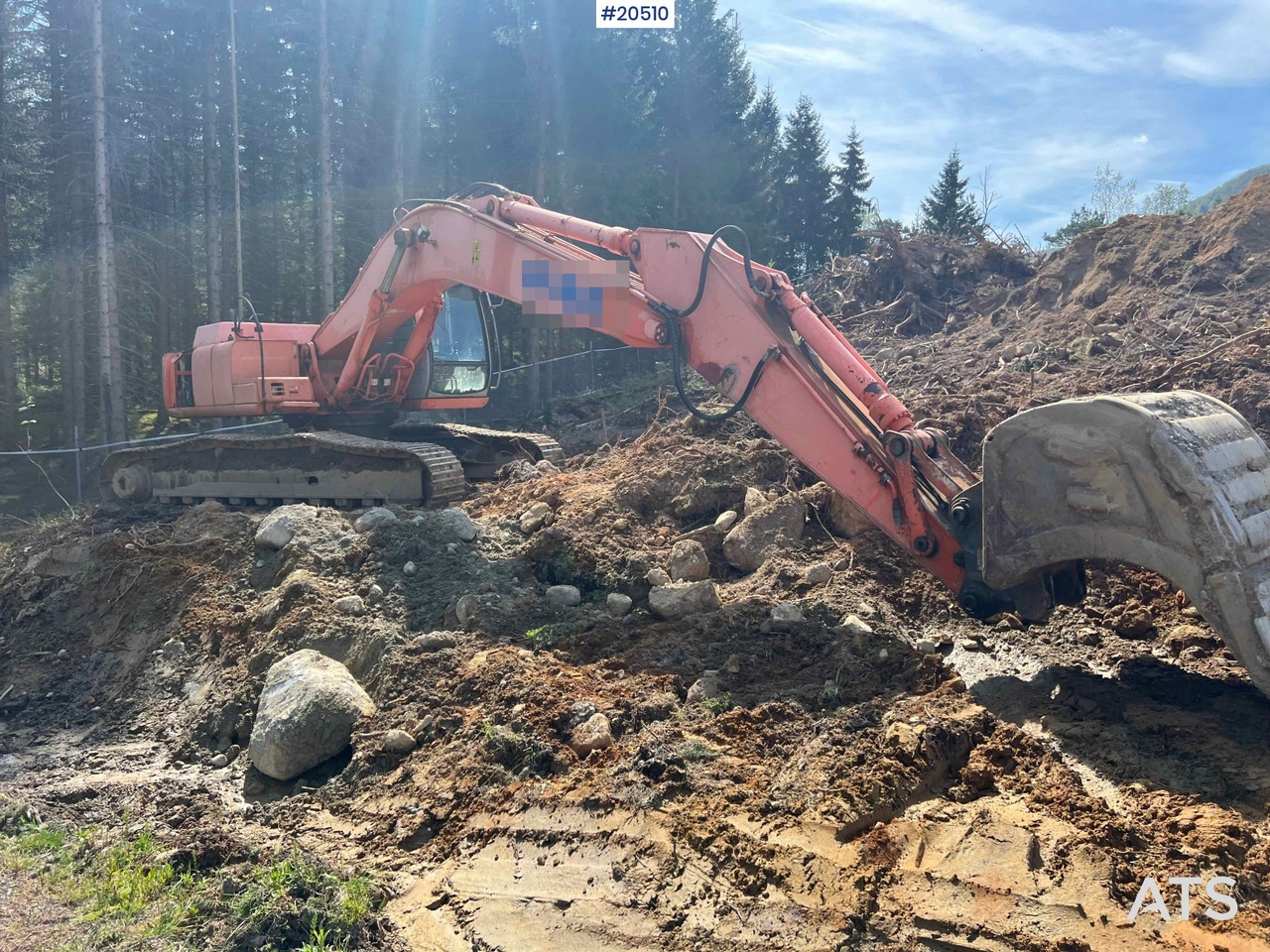 Hitachi EX285 - Máy xúc: hình 3 Hitachi EX285 - Máy xúc: hình 3