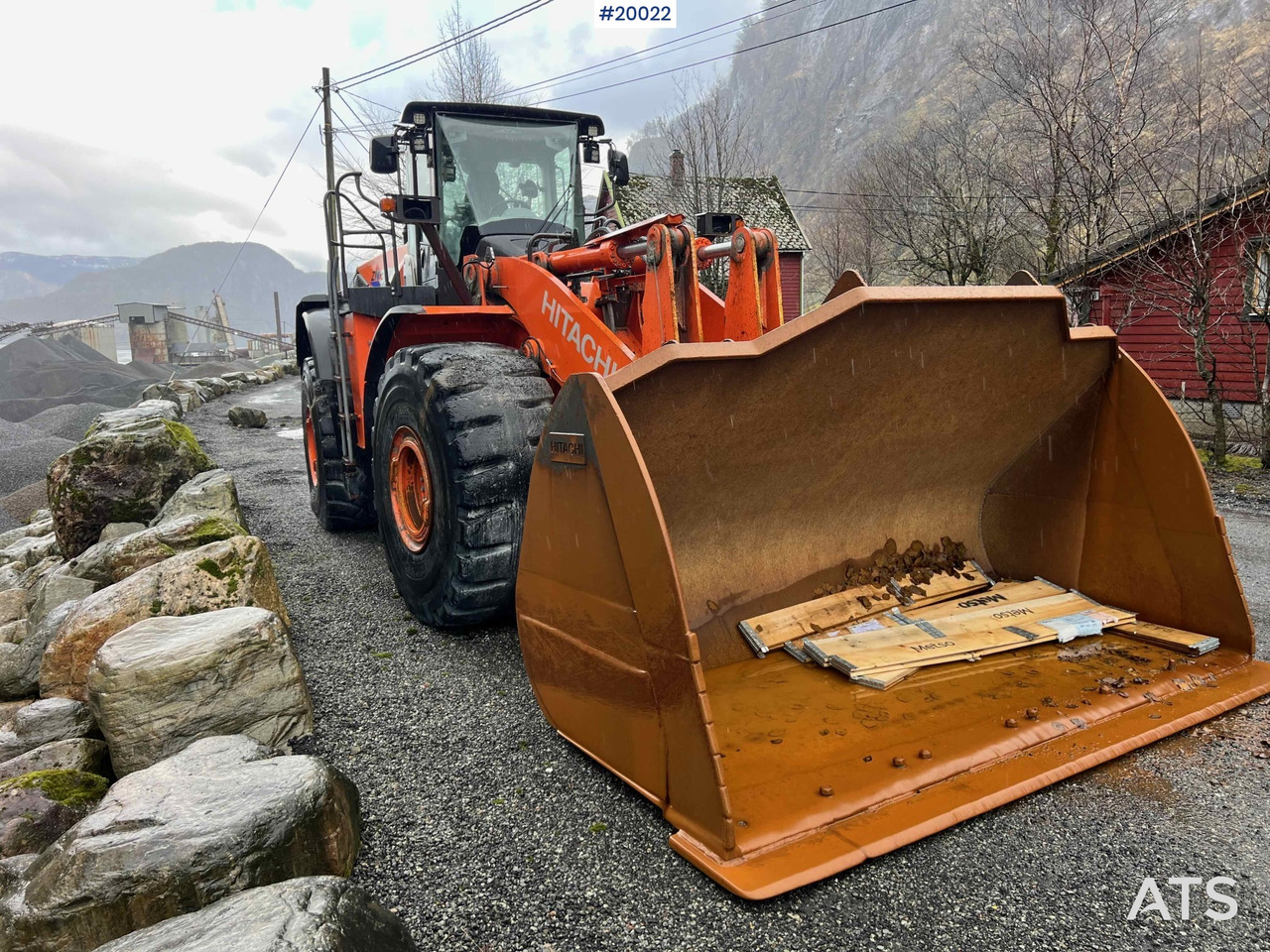 Hitachi zw370-6 hjullaster m / vekt, skriver og skuffe - Máy xúc lật bánh lốp: hình 2 Hitachi zw370-6 hjullaster m / vekt, skriver og skuffe - Máy xúc lật bánh lốp: hình 2