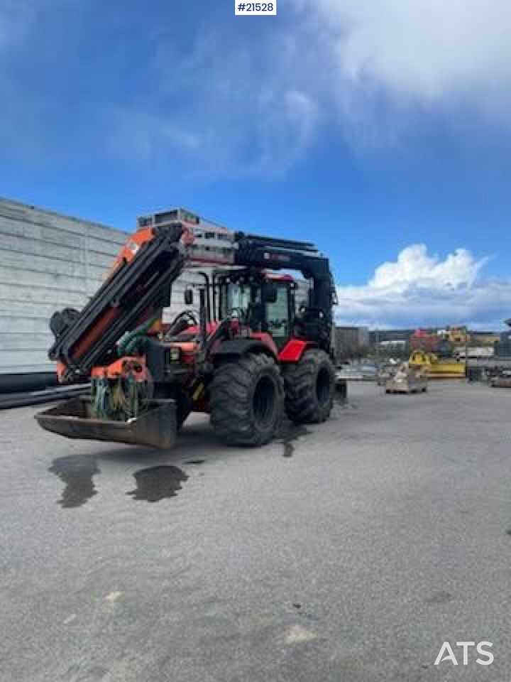 Huddig 1260C Traktorgraver m/ Palfinger kran, Lift, rototilt og skuffe - Máy xúc trước múc sau: hình 3 Huddig 1260C Traktorgraver m/ Palfinger kran, Lift, rototilt og skuffe - Máy xúc trước múc sau: hình 3