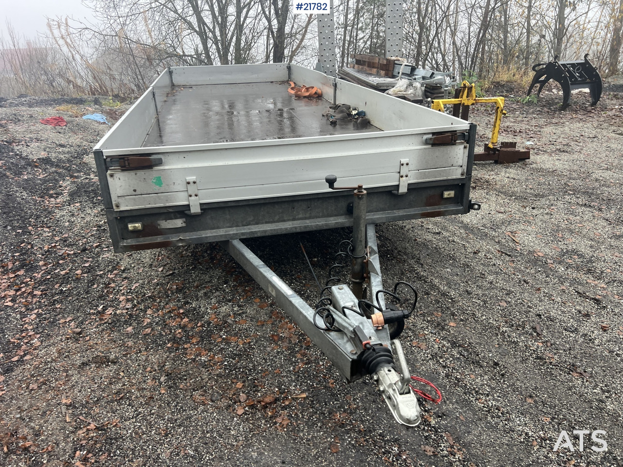 Hulco Medax-2 - Rơ moóc thùng lửng/ Phẳng: hình 3 Hulco Medax-2 - Rơ moóc thùng lửng/ Phẳng: hình 3