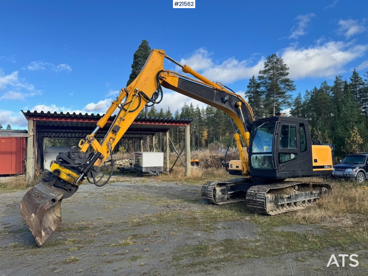 Hyundai 140LC-7 Beltegraver - Máy xúc bánh xích: hình 1 Hyundai 140LC-7 Beltegraver - Máy xúc bánh xích: hình 1