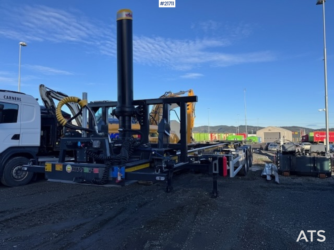 INVEPE 2025 INVIPE Containersemi med tipp - Xe chở container/ Sơ mi rơ moóc hoán đổi thân: hình 2 INVEPE 2025 INVIPE Containersemi med tipp - Xe chở container/ Sơ mi rơ moóc hoán đổi thân: hình 2