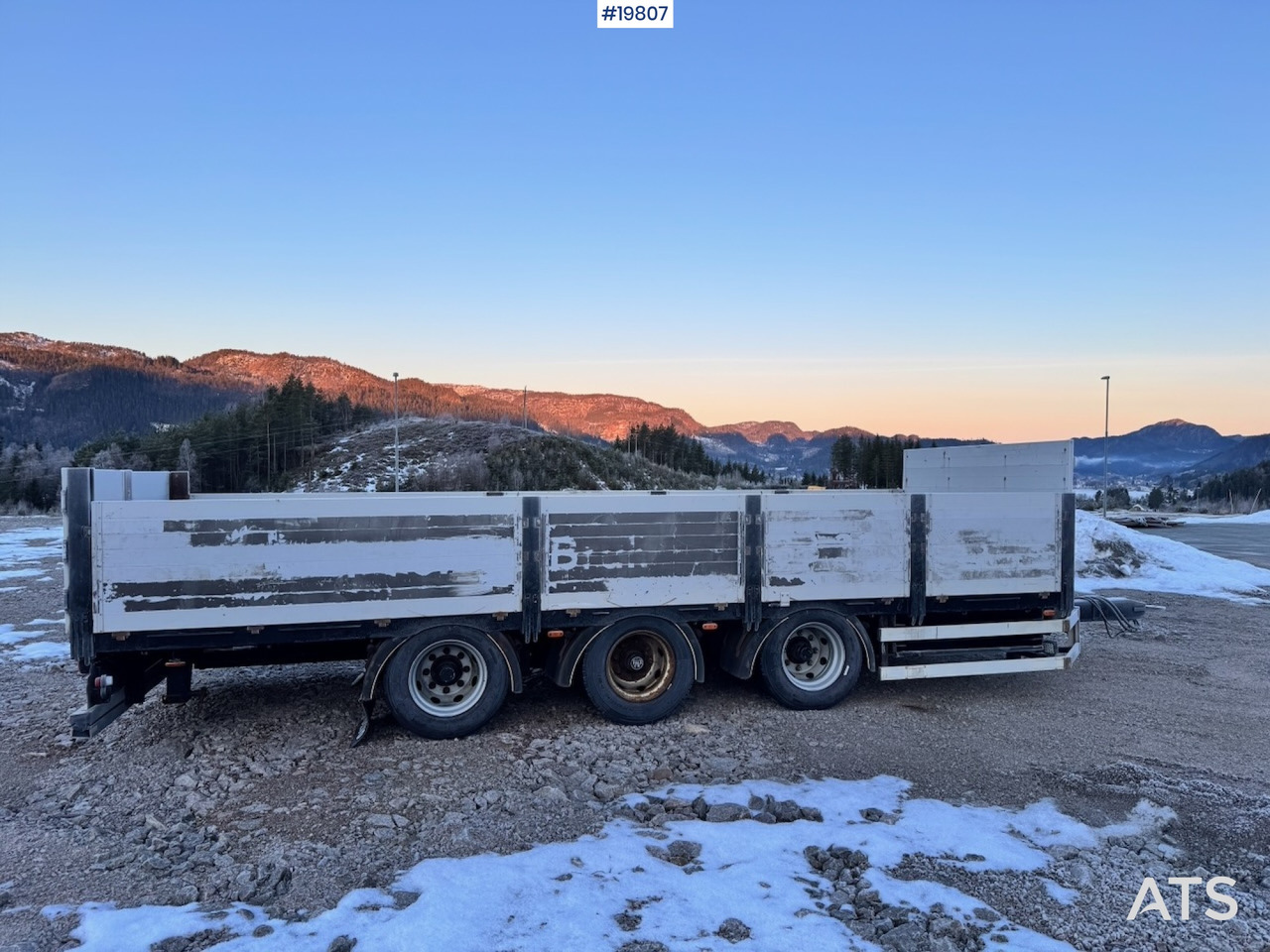Istrail 3 akslet plankjerre - Rơ moóc thùng lửng/ Phẳng: hình 5 Istrail 3 akslet plankjerre - Rơ moóc thùng lửng/ Phẳng: hình 5
