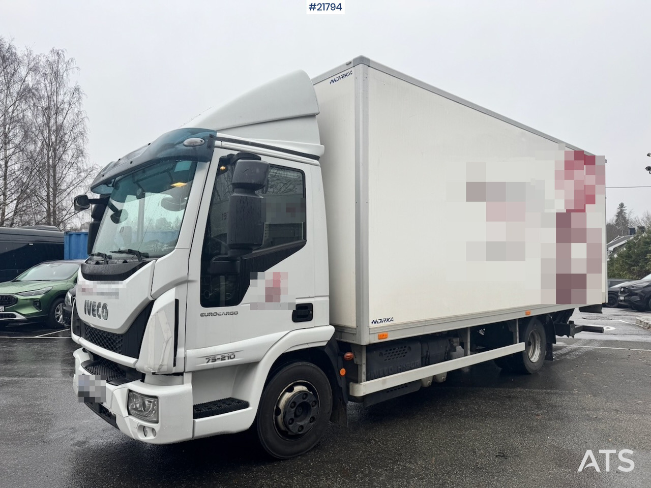 Iveco 75E-210 - Xe tải hộp: hình 2 Iveco 75E-210 - Xe tải hộp: hình 2
