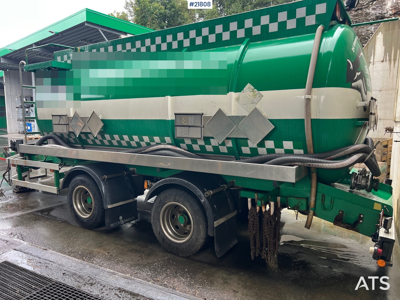 Jyki 2002 jyki ts2-15cr 2 akslet tankhenger rep.objekt - Rơ moóc bồn: hình 2 Jyki 2002 jyki ts2-15cr 2 akslet tankhenger rep.objekt - Rơ moóc bồn: hình 2