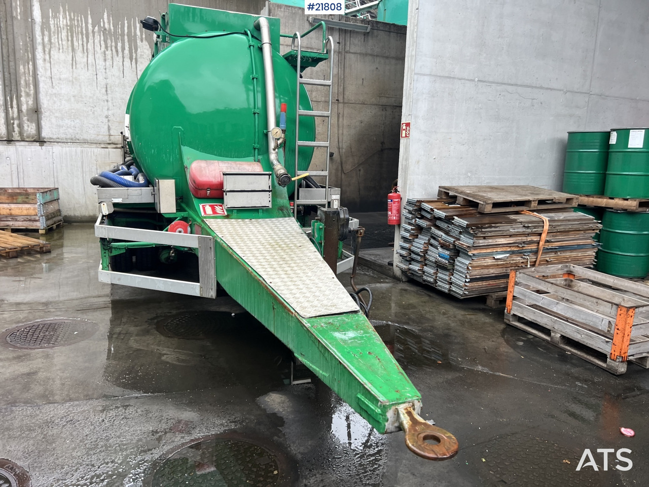 Jyki 2002 jyki ts2-15cr 2 akslet tankhenger rep.objekt - Rơ moóc bồn: hình 3 Jyki 2002 jyki ts2-15cr 2 akslet tankhenger rep.objekt - Rơ moóc bồn: hình 3