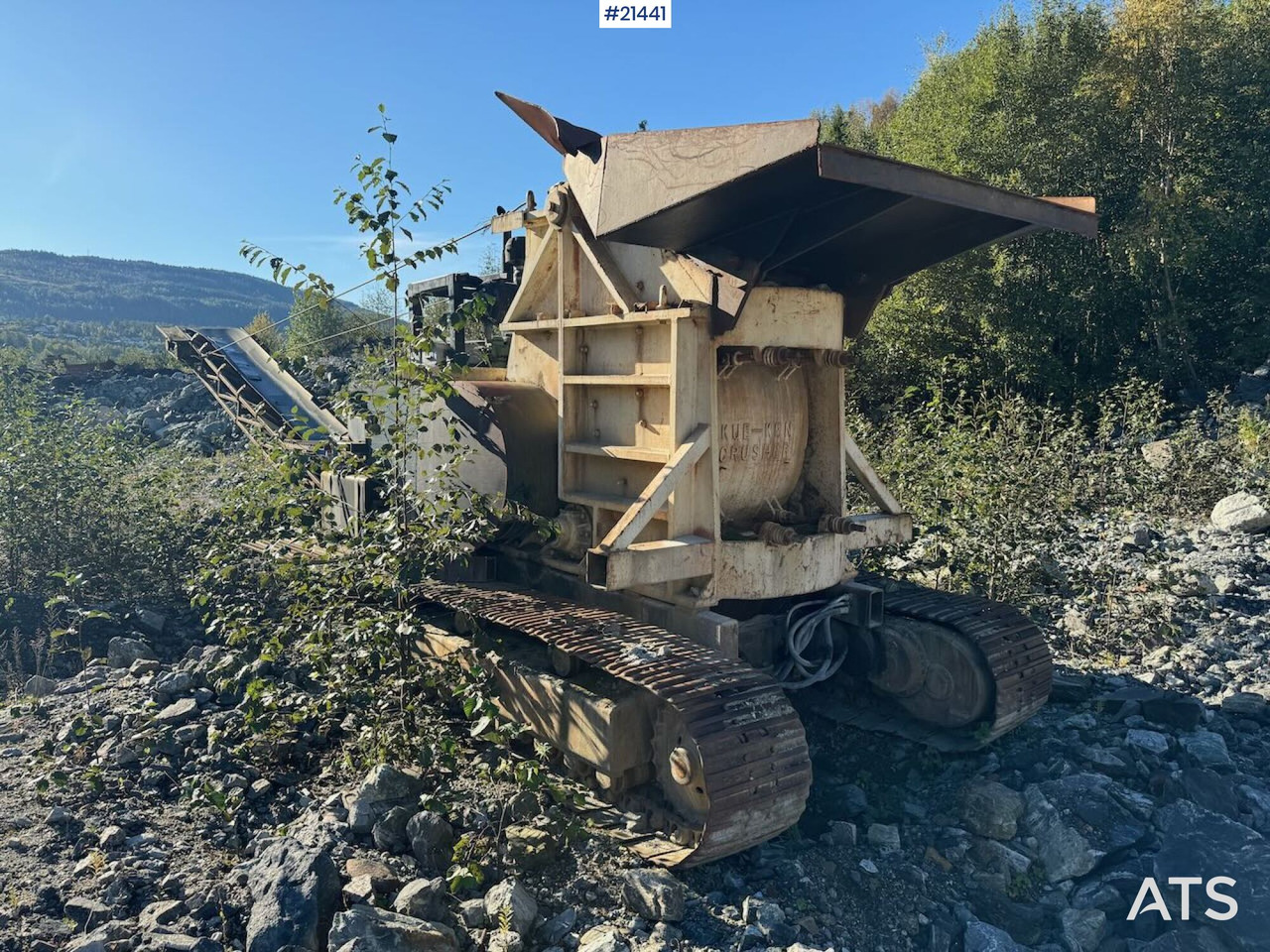 KUE-KEN 120S - Máy nghiền đá: hình 2 KUE-KEN 120S - Máy nghiền đá: hình 2