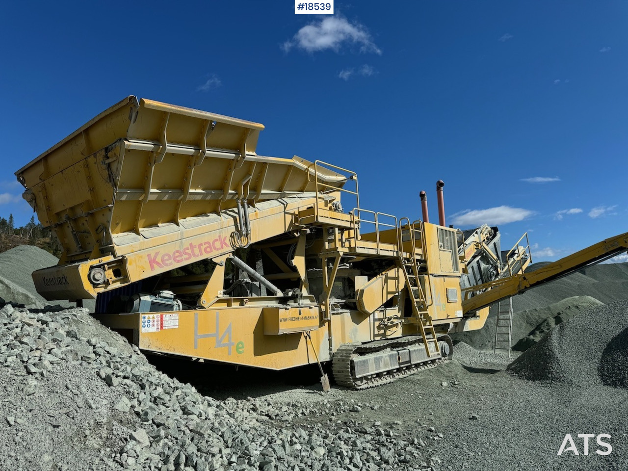 Máy nghiền hình nón Keestrack H4E: hình 12 Máy nghiền hình nón Keestrack H4E: hình 12