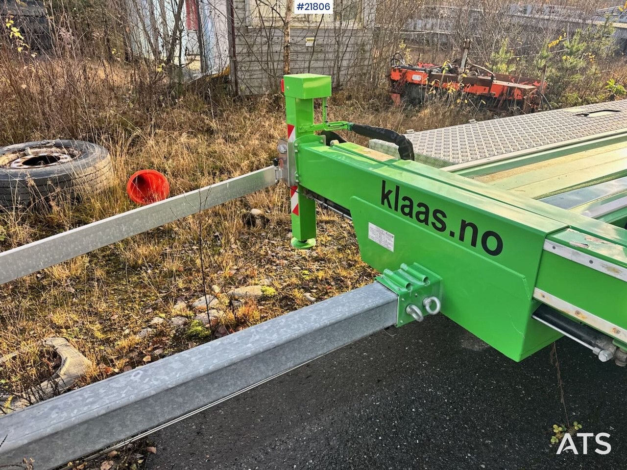 Cần cẩu tháp tự dựng Klaas K21-30 Byggekran. 340 timer!: hình 13