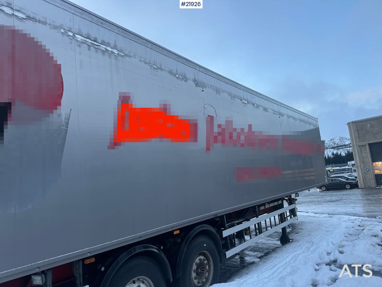 Sơ mi rơ moóc sàn đi bộ Knapen Kcw Walking floor 33 pallers: hình 7