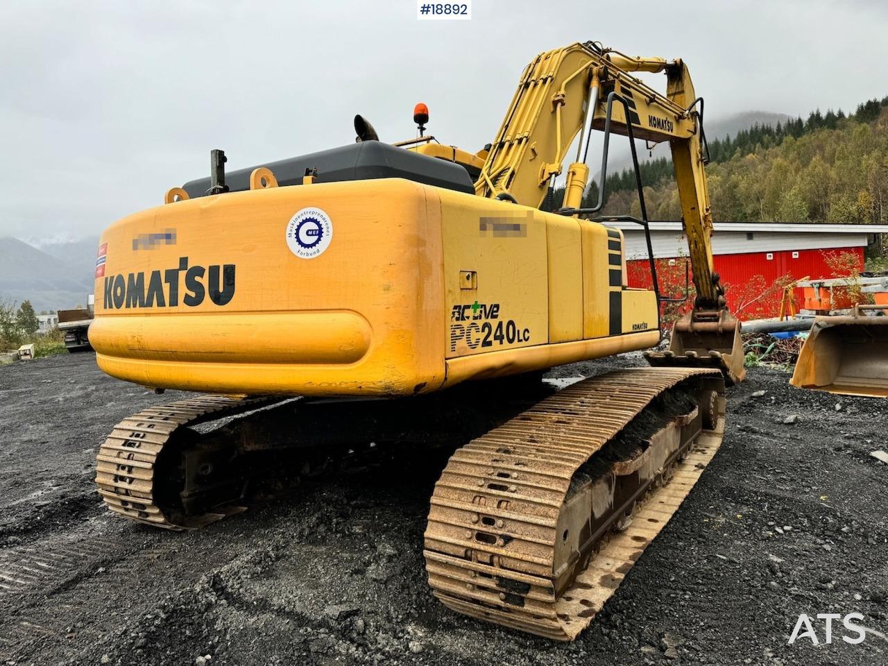 Komatsu PC240LC-6K Beltegraver m/ Graveskuffe - Máy xúc: hình 5 Komatsu PC240LC-6K Beltegraver m/ Graveskuffe - Máy xúc: hình 5