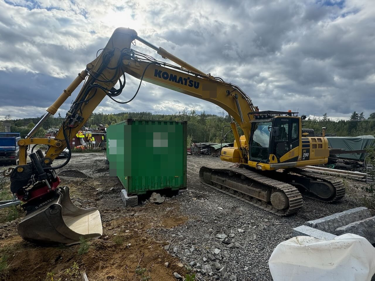 Komatsu PC290LC-11 Beltegraver m/ tilt og 2 skuffer - Máy xúc bánh xích: hình 1 Komatsu PC290LC-11 Beltegraver m/ tilt og 2 skuffer - Máy xúc bánh xích: hình 1