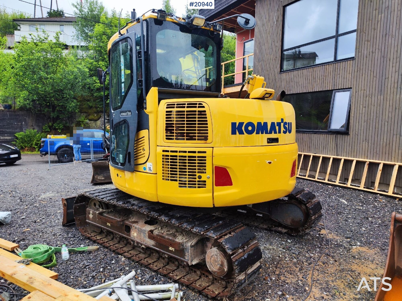Komatsu PC78US-10 - Máy xúc bánh xích: hình 4 Komatsu PC78US-10 - Máy xúc bánh xích: hình 4