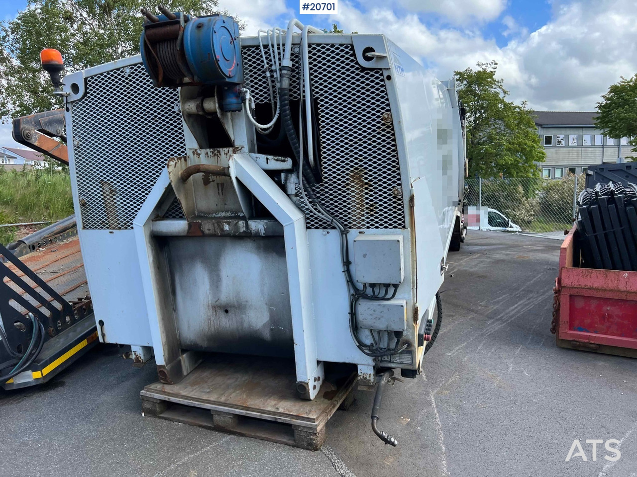 Komprimator på krokramme - Thùng chứa hooklift: hình 3 Komprimator på krokramme - Thùng chứa hooklift: hình 3