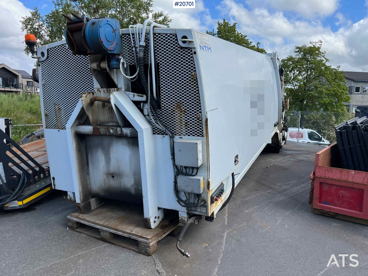 Komprimator på krokramme - Thùng chứa hooklift: hình 2 Komprimator på krokramme - Thùng chứa hooklift: hình 2