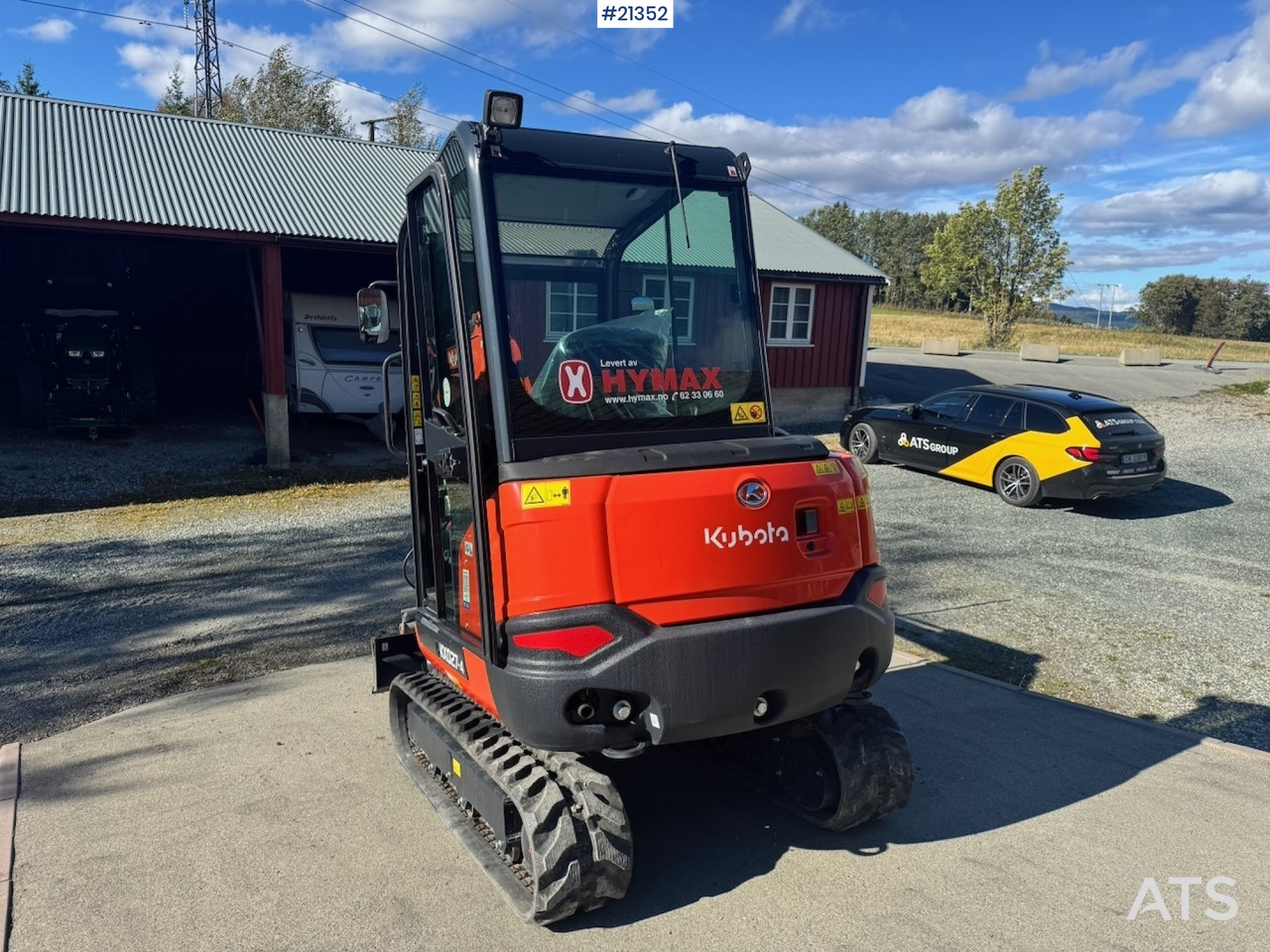 Kubota KX027-4 - Máy xúc mini: hình 4 Kubota KX027-4 - Máy xúc mini: hình 4