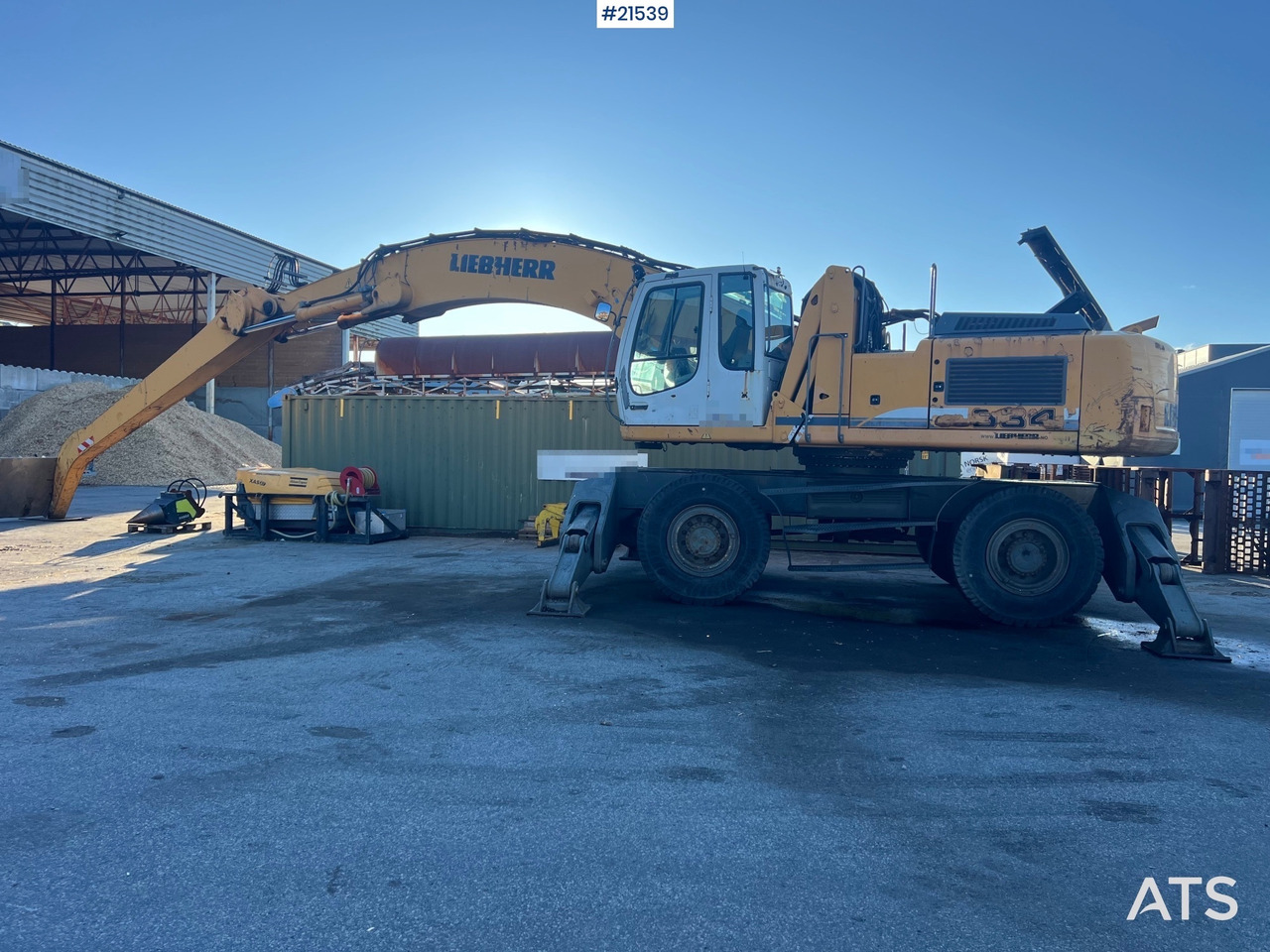 Liebherr A934 C HD Lintronic Hjulmaskin m/ hevbar hytte og klype - Máy xúc bánh lốp: hình 1 Liebherr A934 C HD Lintronic Hjulmaskin m/ hevbar hytte og klype - Máy xúc bánh lốp: hình 1