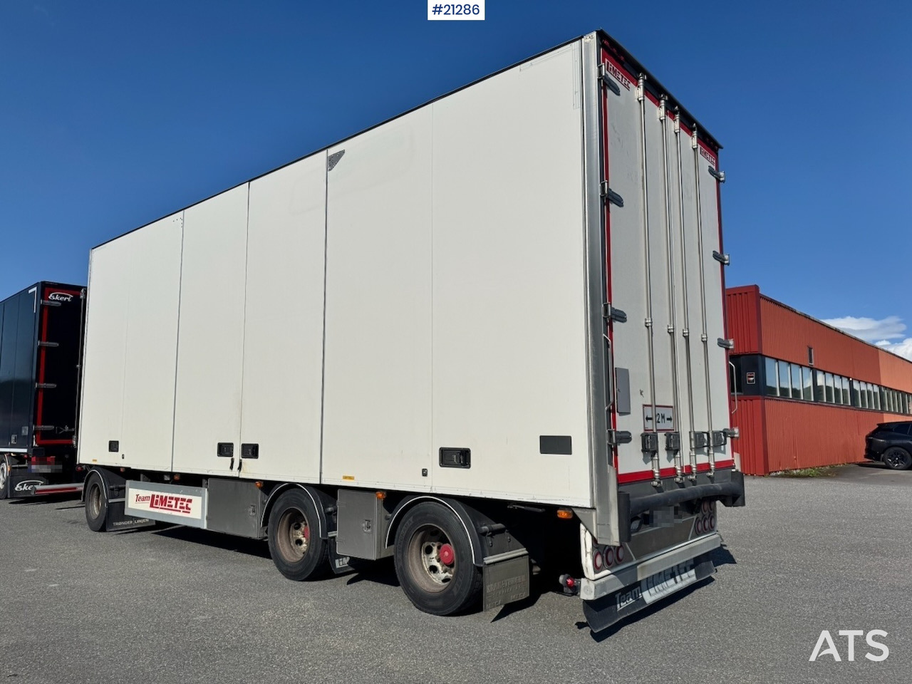 Limetec skapslep - Rơ moóc hộp kín: hình 3 Limetec skapslep - Rơ moóc hộp kín: hình 3