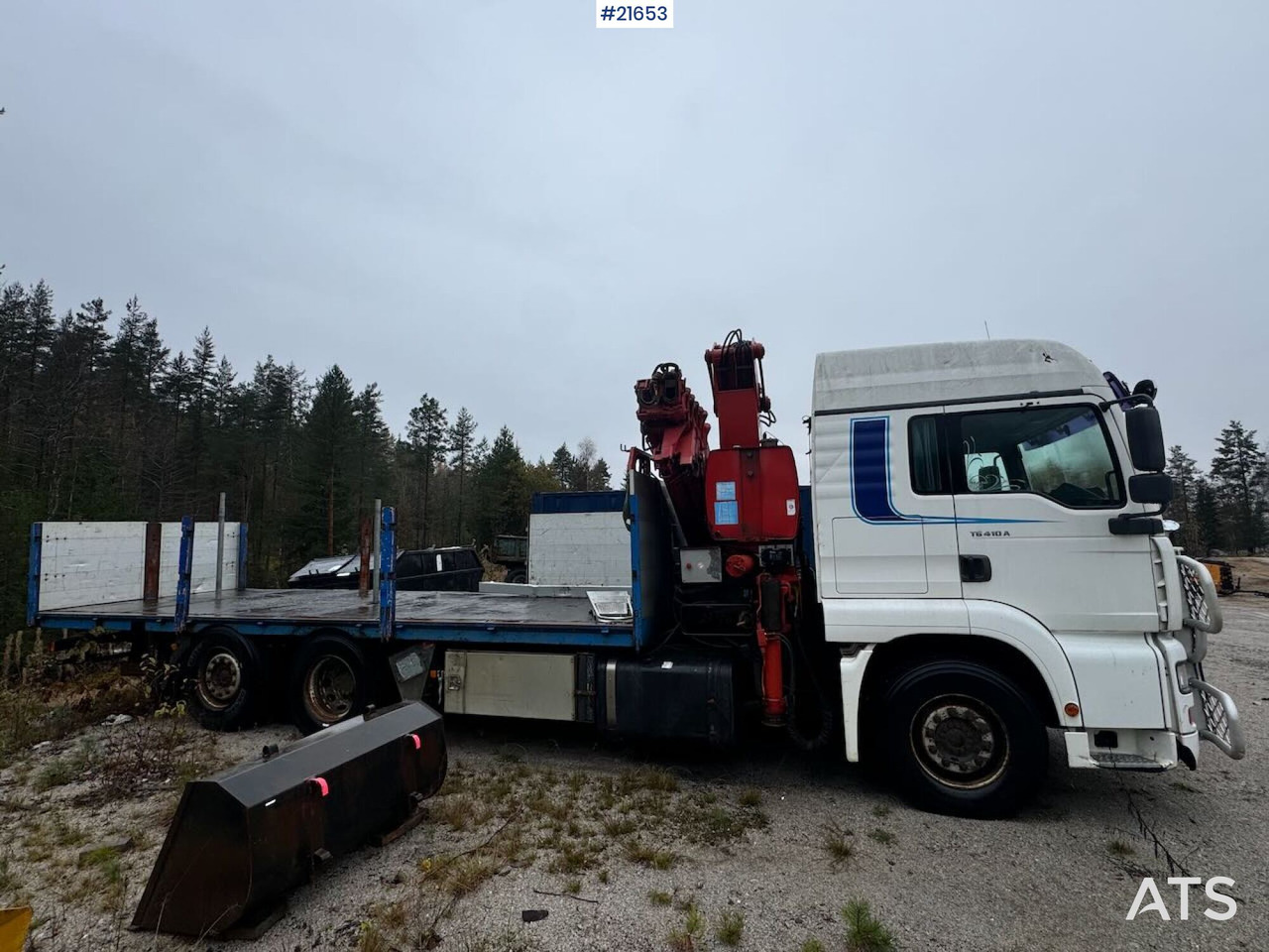 MAN 26.413 - Xe cẩu tự hành: hình 4 MAN 26.413 - Xe cẩu tự hành: hình 4