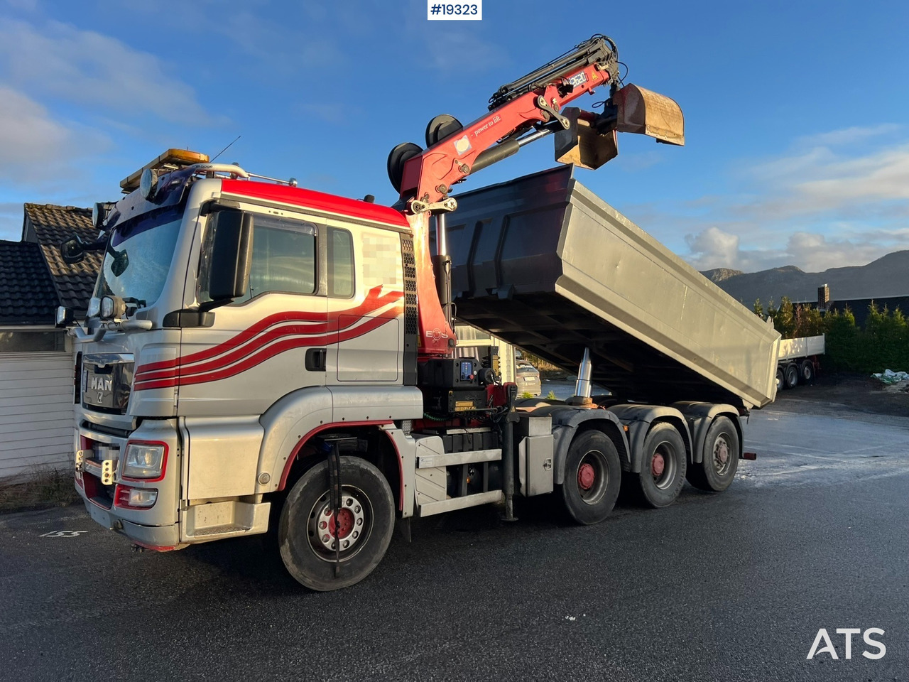 MAN TGS 26.480 - Xe cẩu tự hành, Xe ben: hình 2 MAN TGS 26.480 - Xe cẩu tự hành, Xe ben: hình 2