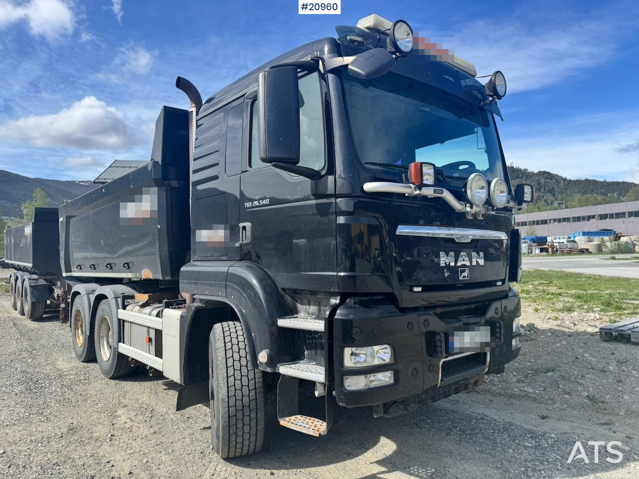 MAN TGS 26.540 - Xe ben: hình 2 MAN TGS 26.540 - Xe ben: hình 2